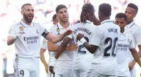 Real Madrid goleó 6-0 a Valladolid y aún sueña con el título de LaLiga