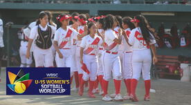 Perú estuvo cerca, pero no clasificó al primer Mundial de Softbol Femenino U15