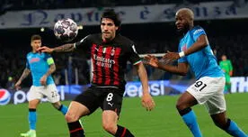 Napoli vs. Milan por Champions League: quién clasificó, marcador y goles del partido
