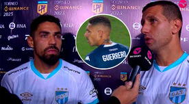 Jugadores de Atlético Tucumán sorprendidos con el nivel de Paolo Guerrero: "Juega muy bien"
