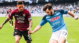 Napoli empató 1-1 con Salernitana y postergó su celebración por el título de la Serie A