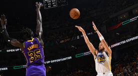 ¿Cómo quedó el partido Warriors vs. Lakers por NBA Playoffs?