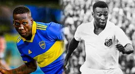Hincha sueca confunde a  Advíncula con Pelé tras golazo que marcó con Boca - VIDEO