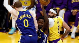 ¿Cómo quedó el partido de Los Angeles Lakers vs. Golden State Warriors por la NBA?