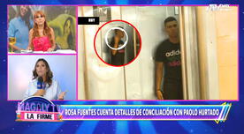 Paolo Hurtado y la vez que hizo gesto grosero ante las cámaras de "Magaly TV, la firme"