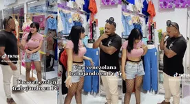 La singular 'estrategia' de una venezolana para vender ropa en Gamarra: "Es la mejor"