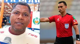 'Chiquito' Flores sobre la terna extranjera: "Falta de respeto para los árbitros peruanos"