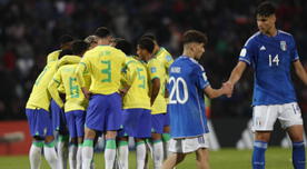 Italia derrotó 3-2 a Brasil por el Grupo D del Mundial Sub 20