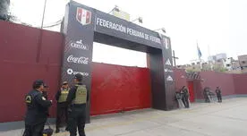 Fiscalía allanó por segunda vez las instalaciones de la Federación Peruana de Fútbol