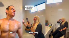 Susy Díaz graba a Mark Vito semidesnudo en la ducha: "Déjate grabar, tú ya sabes cómo es"