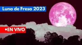 Luna de Fresa 2023: ¿ A qué hora, cuándo y cómo ver EN VIVO la luna llena de junio?