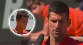 Novak Djokovic se rindió ante el peruano Juan Pablo Varillas: "Es un especialista"