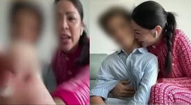 Sheyla Rojas corta entrevista en VIVO por vergüenza tras ser 'expuesta' por su hijo