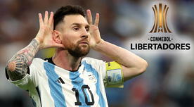 ¿Messi jugando la Libertadores? Presidente de la Conmebol le hizo un guiño al argentino