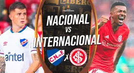 Nacional e Internacional empataron 1-1 por el grupo B de Copa Libertadores