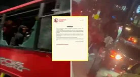 Universitario emitió fuerte comunicado tras agresión a hinchas cremas en Colombia