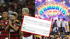Apostó al triunfo del Flamengo y ahora armará 'tonazo' con Armonía 10 por Día del Padre