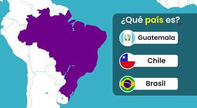 ¿Eres un POLÍMATA? Mira el mapa y responde cuál es el país: el 95% FALLÓ