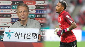 Klinsmann, DT de Corea del Sur, lamentó perder contra Perú: "Pudimos anotar varias veces"