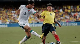 ¿Cómo quedó el partido Colombia vs. Irak por amistoso internacional?
