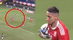 Christofer Gonzales se encontró el balón en el área y anotó el descuento para Perú - VIDEO