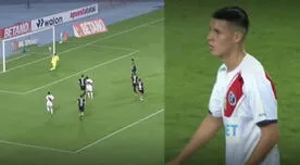Pablo Erustes metió un violento zurdazo y el palo salvó a Alianza Lima - VIDEO