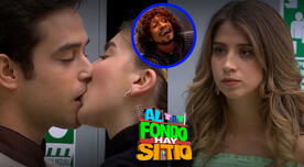 Al fondo hay sitio: Cristóbal se da apasionado beso con Laia y Alessia los descubre