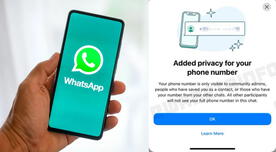 ¿Quieres privacidad en tus comunidades de WhatsApp? Activa la función de número oculto