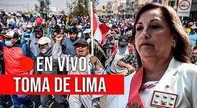 Marcha en Lima EN VIVO, últimas noticias: disturbios y control de PNP en la Toma de Lima