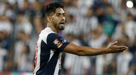 Andrés Andrade se sintió en el entrenamiento y sería baja de Alianza Lima ante Vallejo