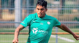Kluiverth Aguilar anotó su primer tanto en el extranjero durante goleada por 6-1