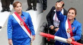 ¿Por qué Dina Boluarte eligió un traje azul para el Desfile Militar? Revelan la potente razón