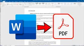 ¿Cómo convertir un documento Word a PDF GRATIS? Guía para lograrlo en dos simples pasos