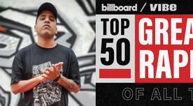 Norick, famoso rapero peruano, figura en el Top 50 de los mejores en la lista Billboard