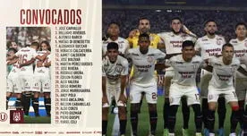 Con Flores: Universitario anunció lista de convocados para el partido con Binacional