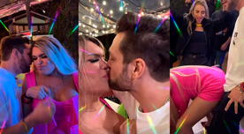 Wendy Guevara baila con Nicola y se besan nuevamente en fiesta de "La casa de los famosos"