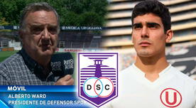 Presidente de Defensor Sporting reveló hasta cuándo se quedará Alfonso Barco en Uruguay