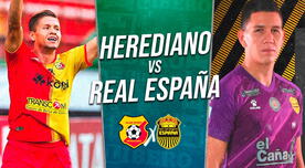 Ver partido Herediano vs. Real España HOY EN VIVO por ESPN 4
