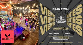 Watch Party presencial en Perú para disfrutar de la final del Valorant Champions 2023