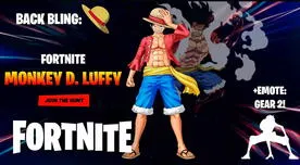 Fortnite tendrá colaboración con One Piece: Así tendrás la skin de Monkey D. Luffy