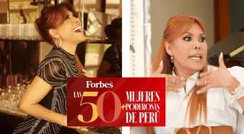 Magaly asegura 'cumplir los criterios' para estar en la lista de 50 mujeres más poderosas de Perú