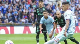 Cruz Azul empató 2-2 con Santos Laguna en casa por la Liga MX
