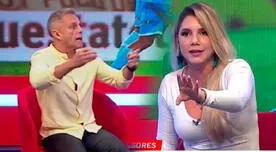 Alexandra Horler y Julinho tuvieron intensa discusión en vivo: "No te voy a permitir"