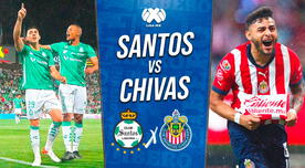 Santos vs. Chivas EN VIVO por TV Azteca, TUDN, Canal 5 y Fox Sports