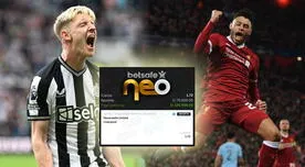 Hincha apuesta más de S/70 mil soles al partido del Liverpool vs Newcastle: ¿Qué jugada hizo?