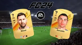 EA Sports FC 24: la abismal diferencia entre las cartas de Cristiano Ronaldo y Messi
