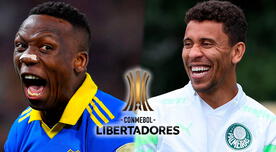 Boca vs. Palmeiras: horarios confirmados de ida y vuelta de las semis de Copa Libertadores