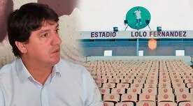 ¿SAT rematará estadio 'Lolo' Fernández por deuda de Universitario? Esto respondió Ferrari