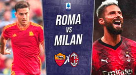 Ver Roma vs. Milan EN VIVO por la Serie A: transmisión en directo