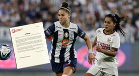 Universitario lanzó importante advertencia sobre la final femenina ante Alianza Lima